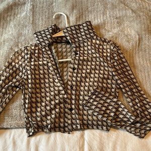 Misguided crop long sleeve